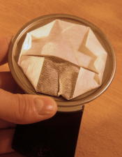 In die 1er-Filterpfanne eingepasst / Fit into the 1 pad filter cavity