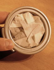 In die 2er-Filterpfanne eingepasst / Fit into the 2 pad filter cavity